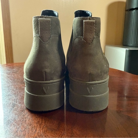 Vionic Women’s Uptown Sur Platform Wedge Green Pull On Booties Size 6.5 - Picture 6 of 8